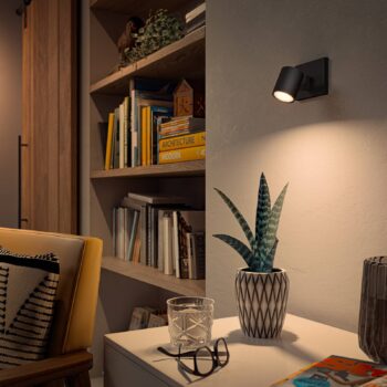 Philips Hue Runner 1 Spot stmievací vypínač čierny - Image 2