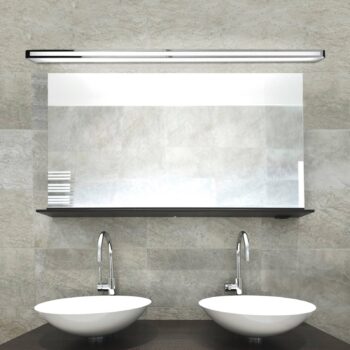 Nástenné LED svietidlo Arcos IP20 150 cm chróm - Image 4
