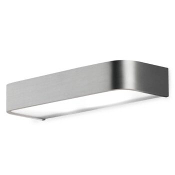 Kúpeľňové nástenné svetlo Arcos s LED 30 cm niklu - Image 2