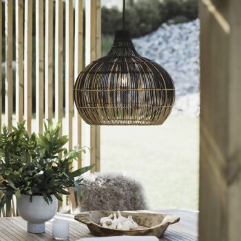 PR Home Martha závesná lampa vzhľad ombre Ø38,5 cm - Image 2