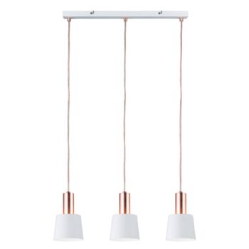 Paulmann Haldar závesná lampa 3-pl., v bielej - Image 2