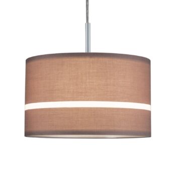Paulmann tienidlo Tessa pruhované Ø 26 cm, hnedé - Image 3