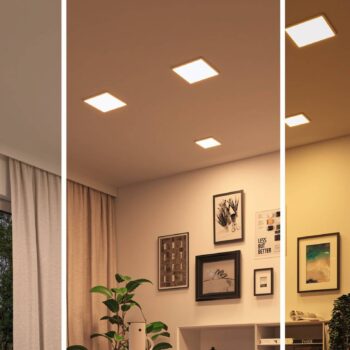 Paulmann LED panel Areo dimtowarm hran. biely 23cm - Image 2