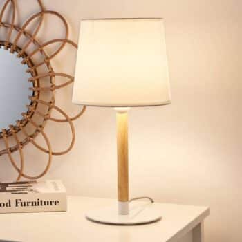 Pauleen Woody Cuddles stolná lampa tienidlo textil