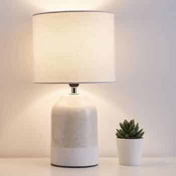Pauleen Sandy Glow stolná lampa biela a krémová - Image 2