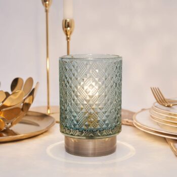 Pauleen Modern Glamour stolová LED lampa, batéria