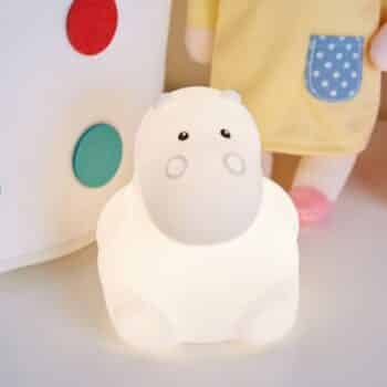 Pauleen Good Night Hippo nočné svetlo, zmena farby - Image 2