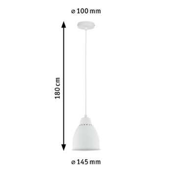 Paulmann Neordic Hilla závesná lampa, biela - Image 2