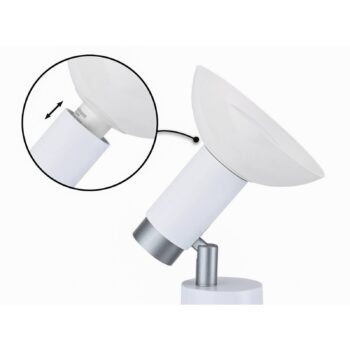 Paulmann Runa stolová lampa, biela/sivá - Image 2