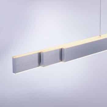 PURE Lume závesné LED svietidlo hliník - Image 2