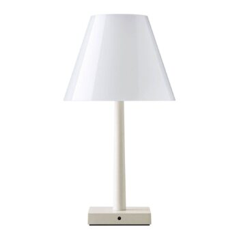 Rotaliana Dina T1 stolná LED lampa biela/šampanské - Image 2
