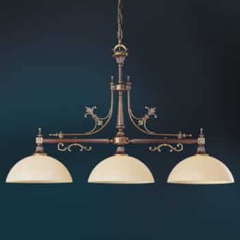 Troj-plameňová závesná lampa Kasíno - Image 4