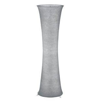 Atmosférická textilná stojaca lampa Gravis v sivej - Image 2