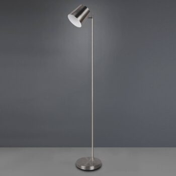 Stojaca LED lampa Blake batéria stmievateľná nikel - Image 2