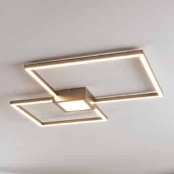 Stropné LED svietidlo Duetto, štvorce - Image 3