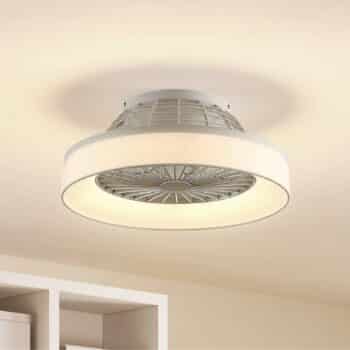 Starluna Circuma stropný LED ventilátor, biely