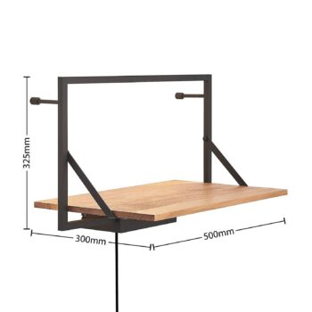 Lindby Rianita nástenná LED polička osvetlená 50cm - Image 2