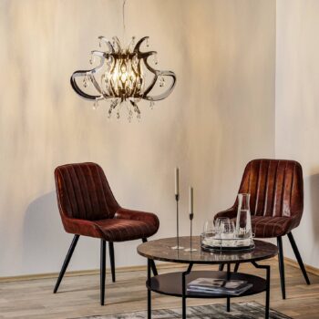 Slamp Lillibet dizajnérska závesná lampa striebro - Image 4