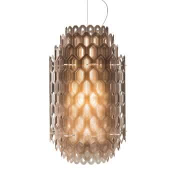 Slamp Chantal – LED závesná lampa, 85 cm, oranžové - Image 4