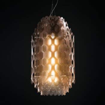 Slamp Chantal – LED závesná lampa, 85 cm, oranžové - Image 3