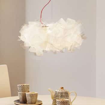 Slamp Clizia Pixel lampa, červená kábel, Ø 53 cm - Image 3