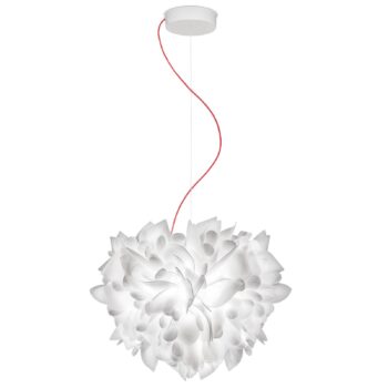 Slamp Veli Foliage závesná lampa bielo-červ. Ø55cm - Image 2