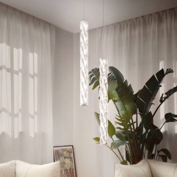 Slamp Hugo Vertical závesné LED svietidlo prizma - Image 2