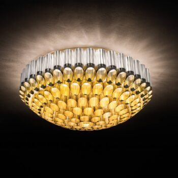 Slamp Odeon Ceiling stropné svetlo, zlatá Ø 102 cm - Image 2