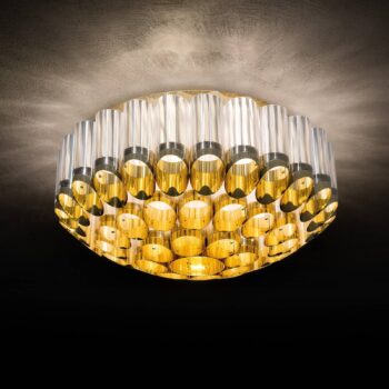 Slamp Odeon Ceiling stropné svetlo, zlatá, Ø 65 cm - Image 2