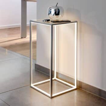 Osvetlený odkladací stolík Delux 60 cm vysoký - Image 3