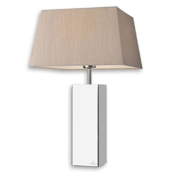 Villeroy & Boch Prag - hranatá stolná lampa textil
