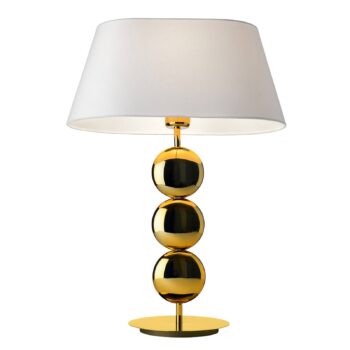 Villeroy & Boch Sofia stolná lampa, zlatý stojan - Image 2