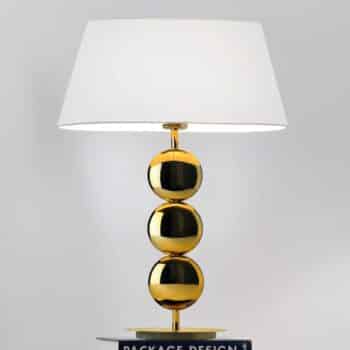 Villeroy & Boch Sofia stolná lampa, zlatý stojan