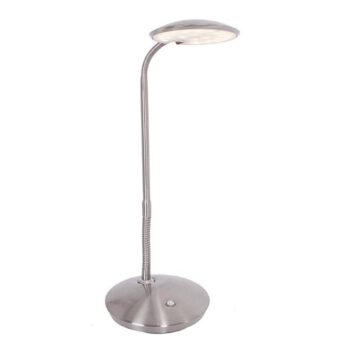 Zenith stojaca LED lampa so stmievačom, oceľ - Image 3