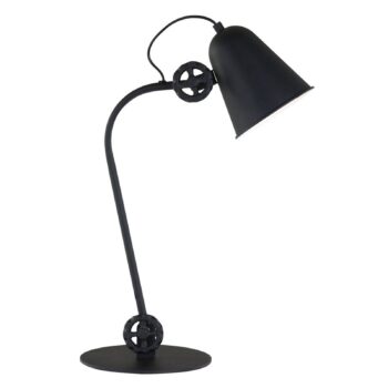 Stolná lampa Anne Dolphin čierna