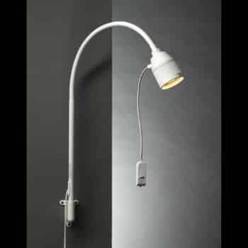 Lôžková LED lampa na čítane flexibilné červené - Image 3