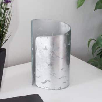 Stolná lampa Papiro, strieborná - Image 2