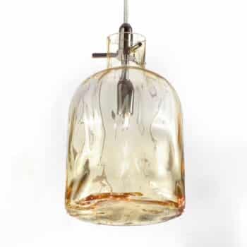 Dizajnová závesná lampa Bossa Nova 15 cm jantárová - Image 3