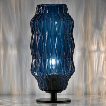 Stolná lampa Origami, modrá - Image 2