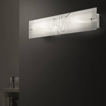Dekoračné sklenené nástenné svietidlo Mistral 65cm - Image 2