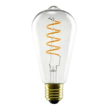 SEGULA LED E27 3,2W 922 rustikálna číra stmiev.