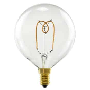 SEGULA Globe LED E14 3,2W 2 200K stmievateľná číra