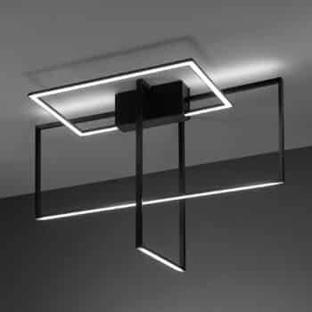Stropné LED svietidlo Area v čiernej - Image 3