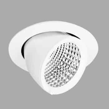 Biele zapustené EB433 LED Flood reflektor 4 000 K