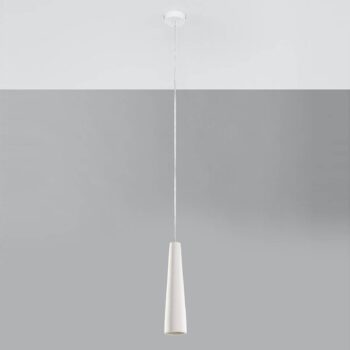 Závesná lampa Lectra z keramiky v tvare kužeľa - Image 2