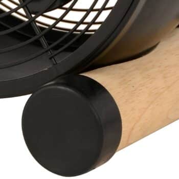 Stolný ventilátor Breeze, Ø 20 cm, čierny/jaseň - Image 2