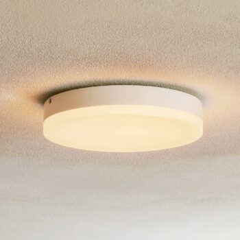 Stropné LED svietidlo Naxo, 3 000 K, IP44