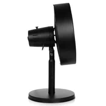 Čierny lakovaný stolný ventilátor VE5928 - Image 2