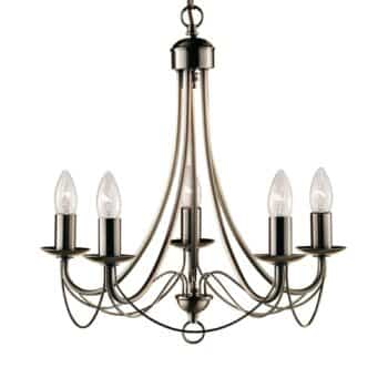 Visiaci luster Maypole, 5-plameňový