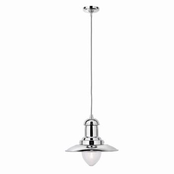 Závesná lampa Fisherman Ø 32 cm v chrómovom - Image 2